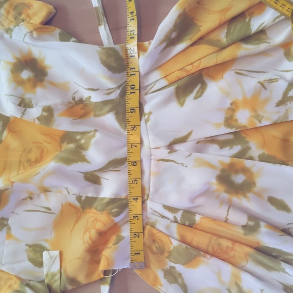 1950s Vintage Dress, fit & flare, retro, exposed zipper pleated belt 60s classic - Picture 14 of 16